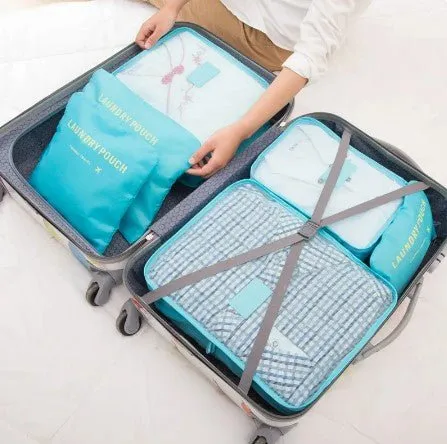 TRAVEL BAG STORAGE PACKING CELL ORGANISER SET