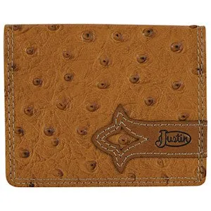 Trenditions JUSTIN FP BIFOLD WALLET OSTRICH TEXTURE 2122783W3