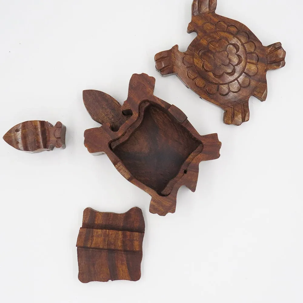 TURTLE  PUZZLE BOX