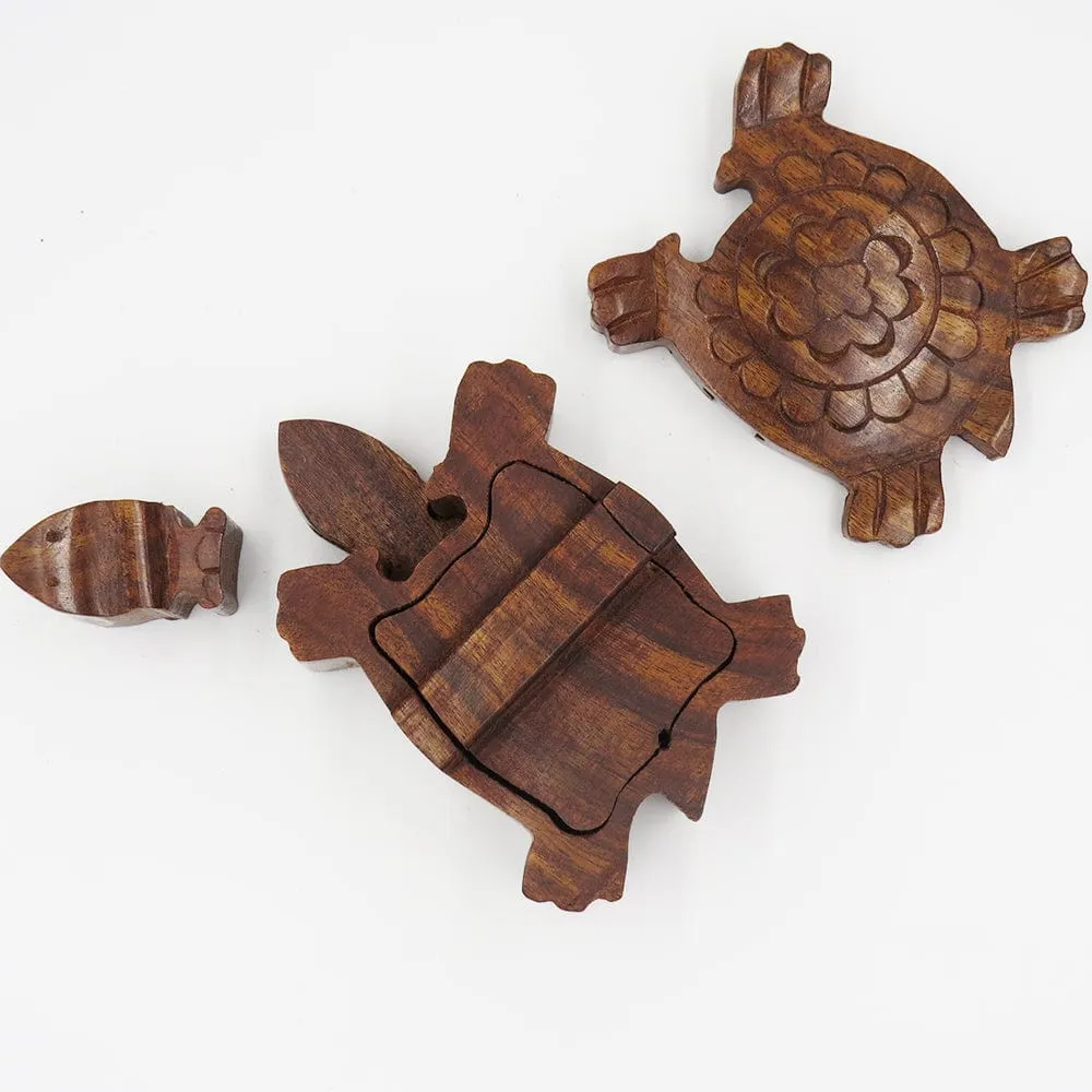 TURTLE  PUZZLE BOX