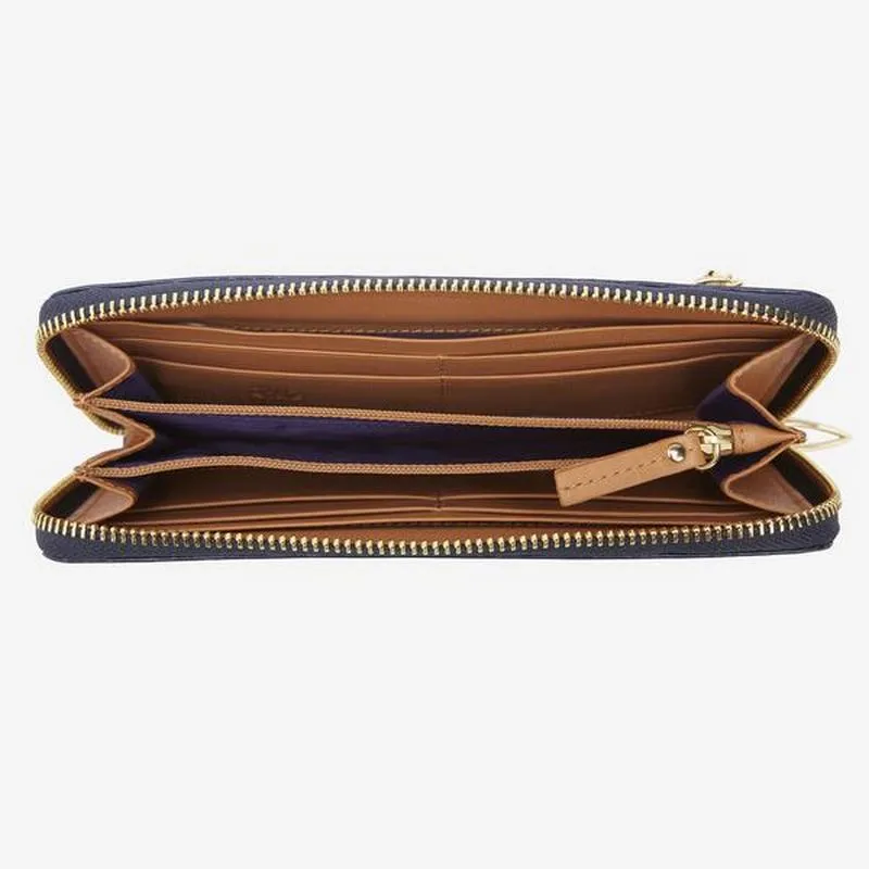 Tusk Madison Single Zip Gusseted Wallet