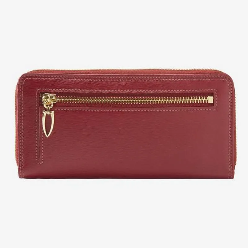 Tusk Madison Single Zip Gusseted Wallet