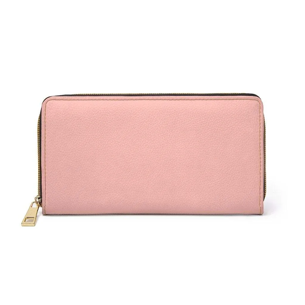 Uniquely You Womens Wallet - Zip Purse / Pastel Peach Purse