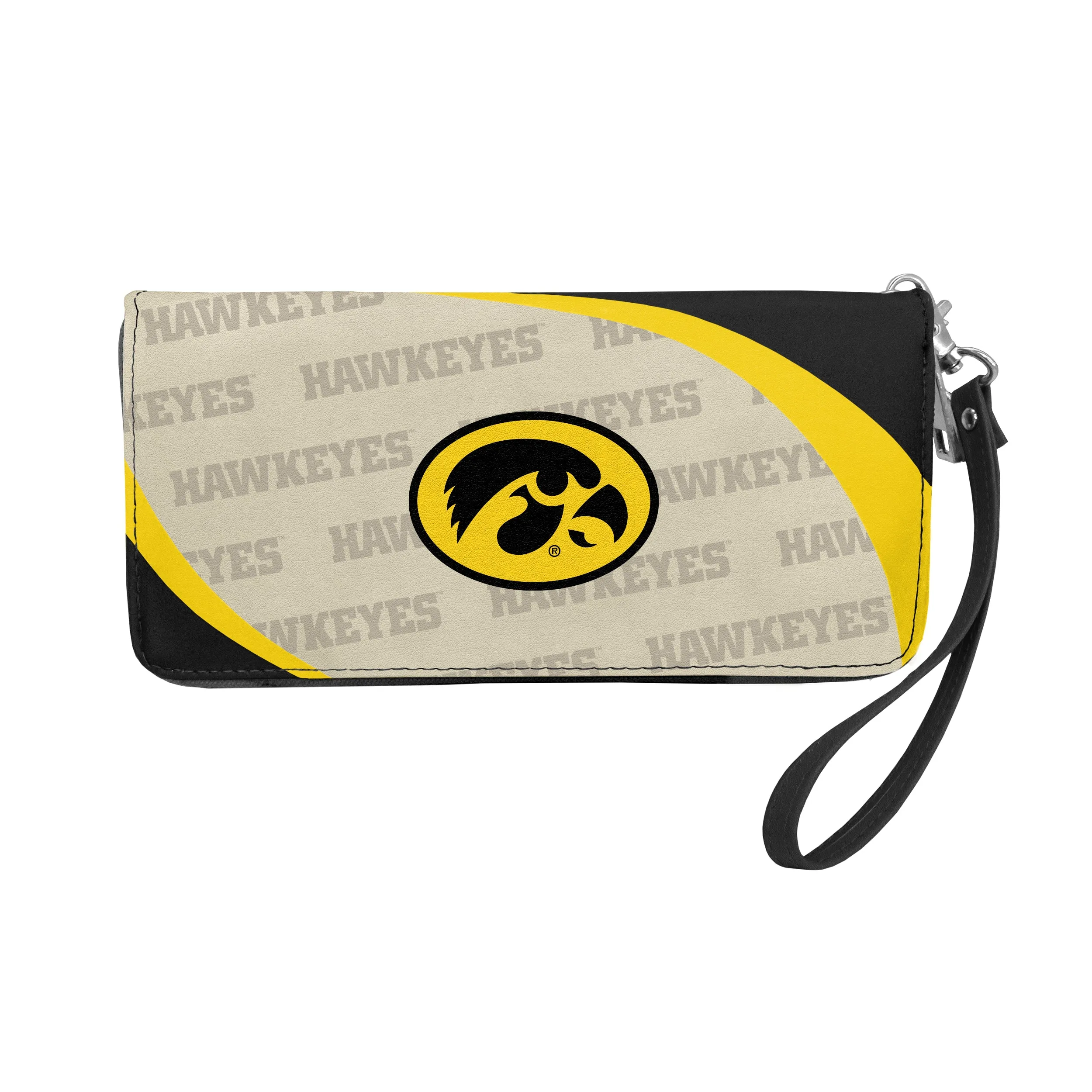 University of Iowa Curve Zip Organizer Wallet