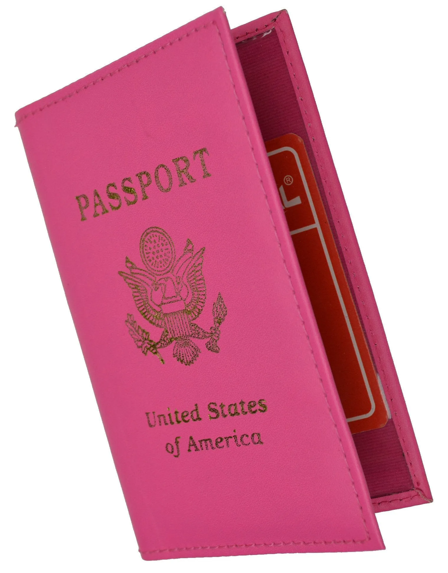 USA Logo Passport Cover Holder 151 PU USA