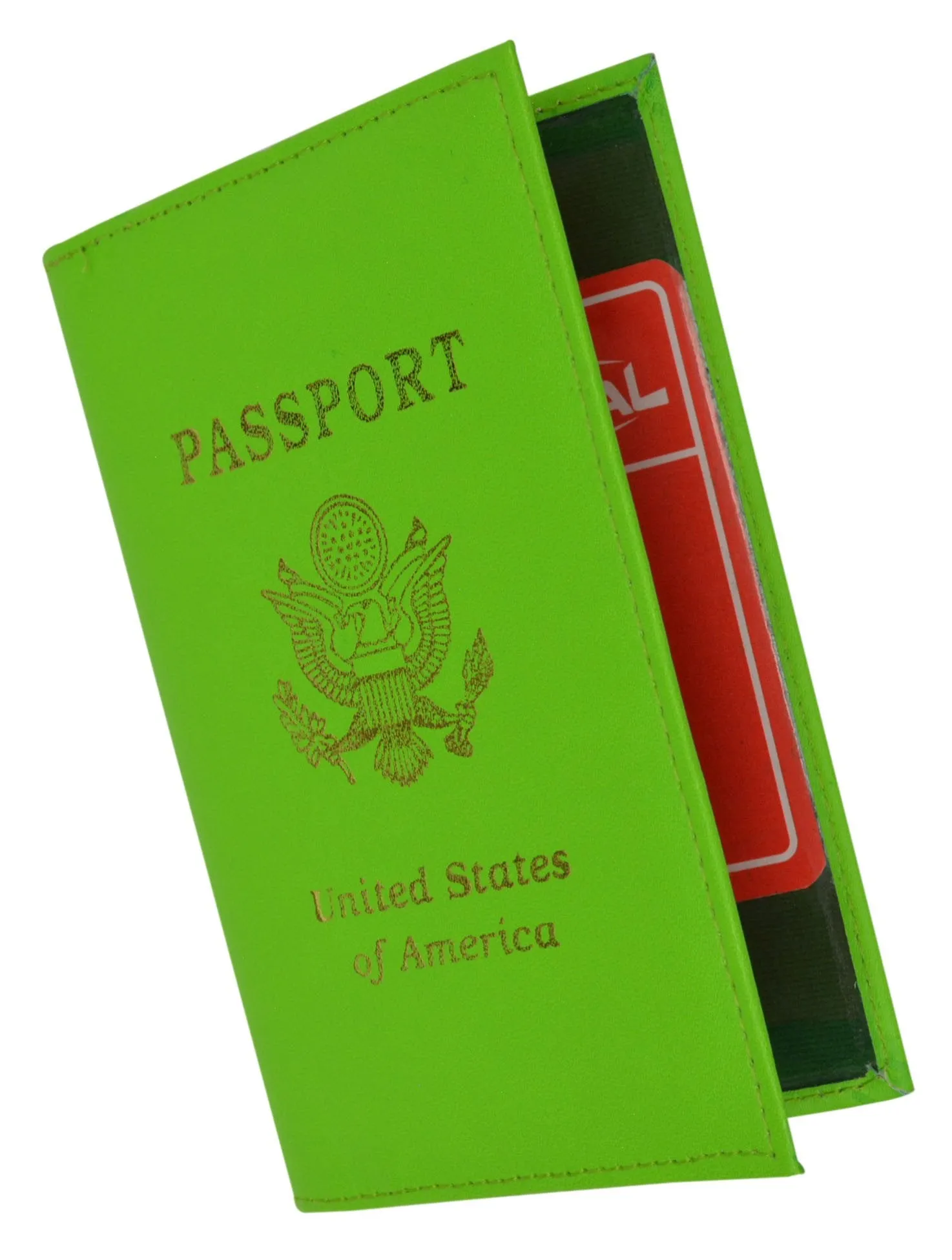 USA Logo Passport Cover Holder 151 PU USA