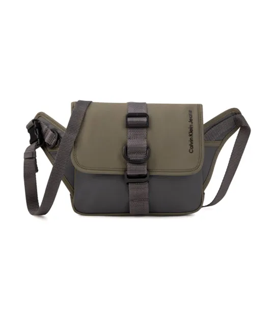 Utilitarian Camera Waist Bag Dark Gray