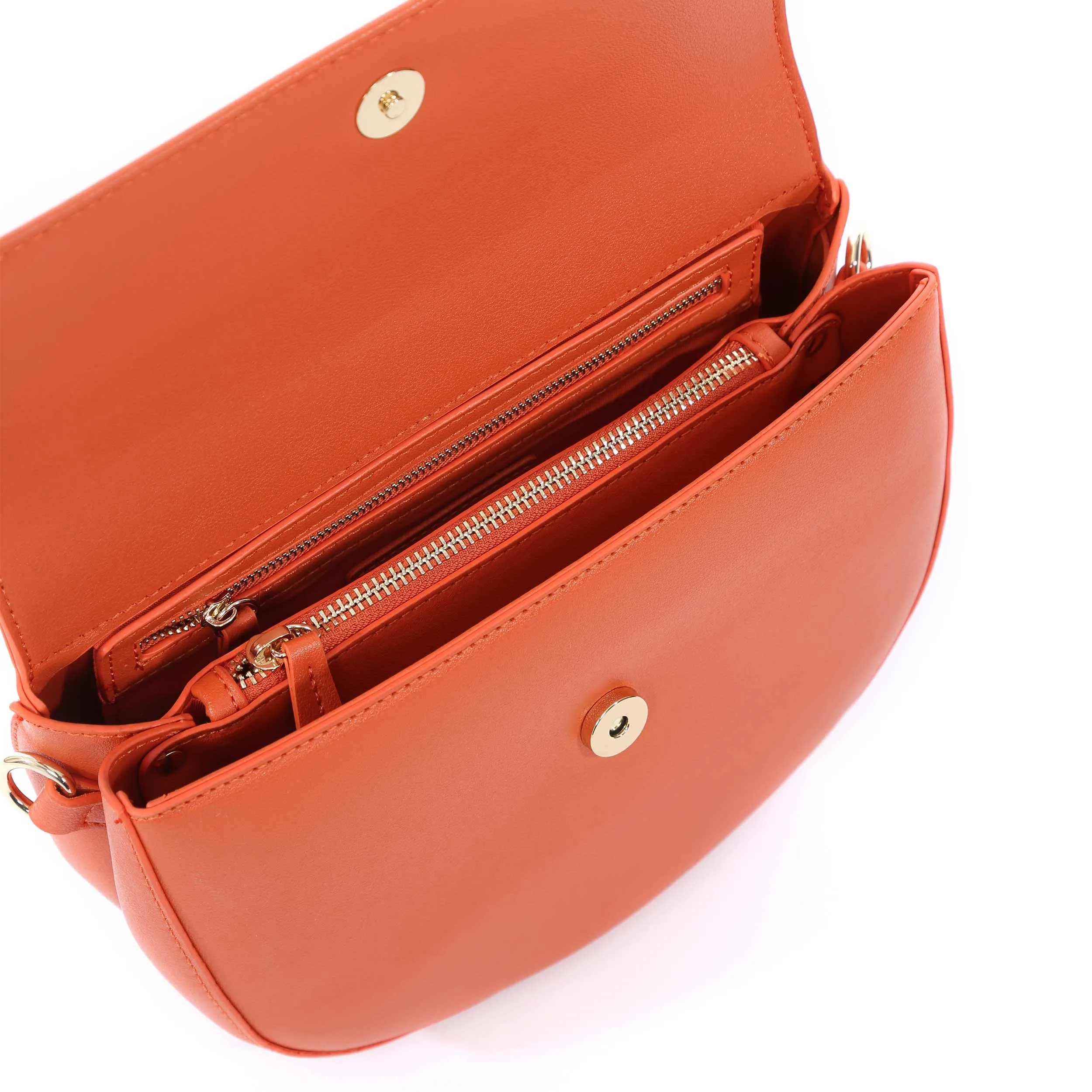 Valentino Bags Bigs Cross Body Bag in Arancio Orange