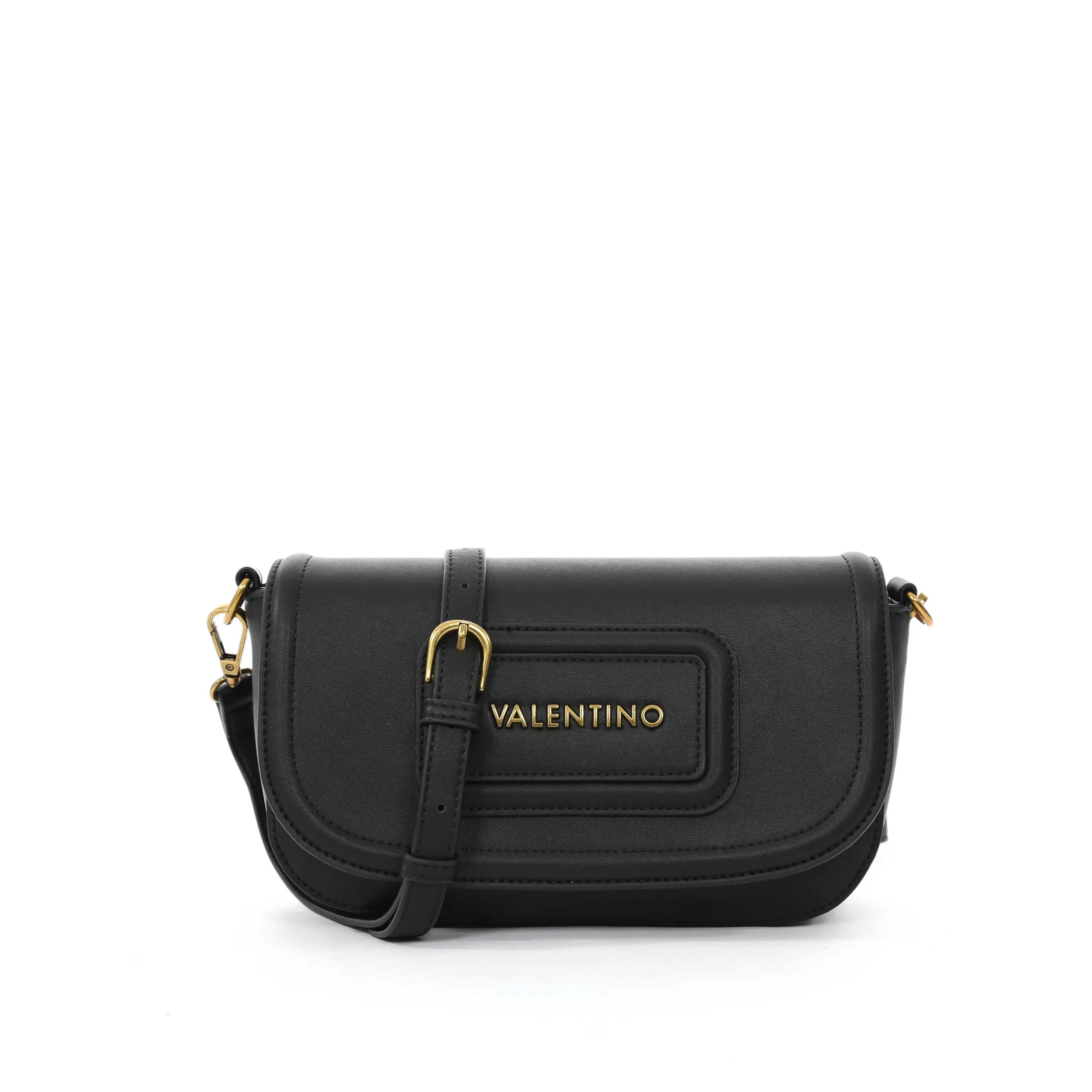 Valentino Bags Snowy RE Ladies Flap Bag in Black