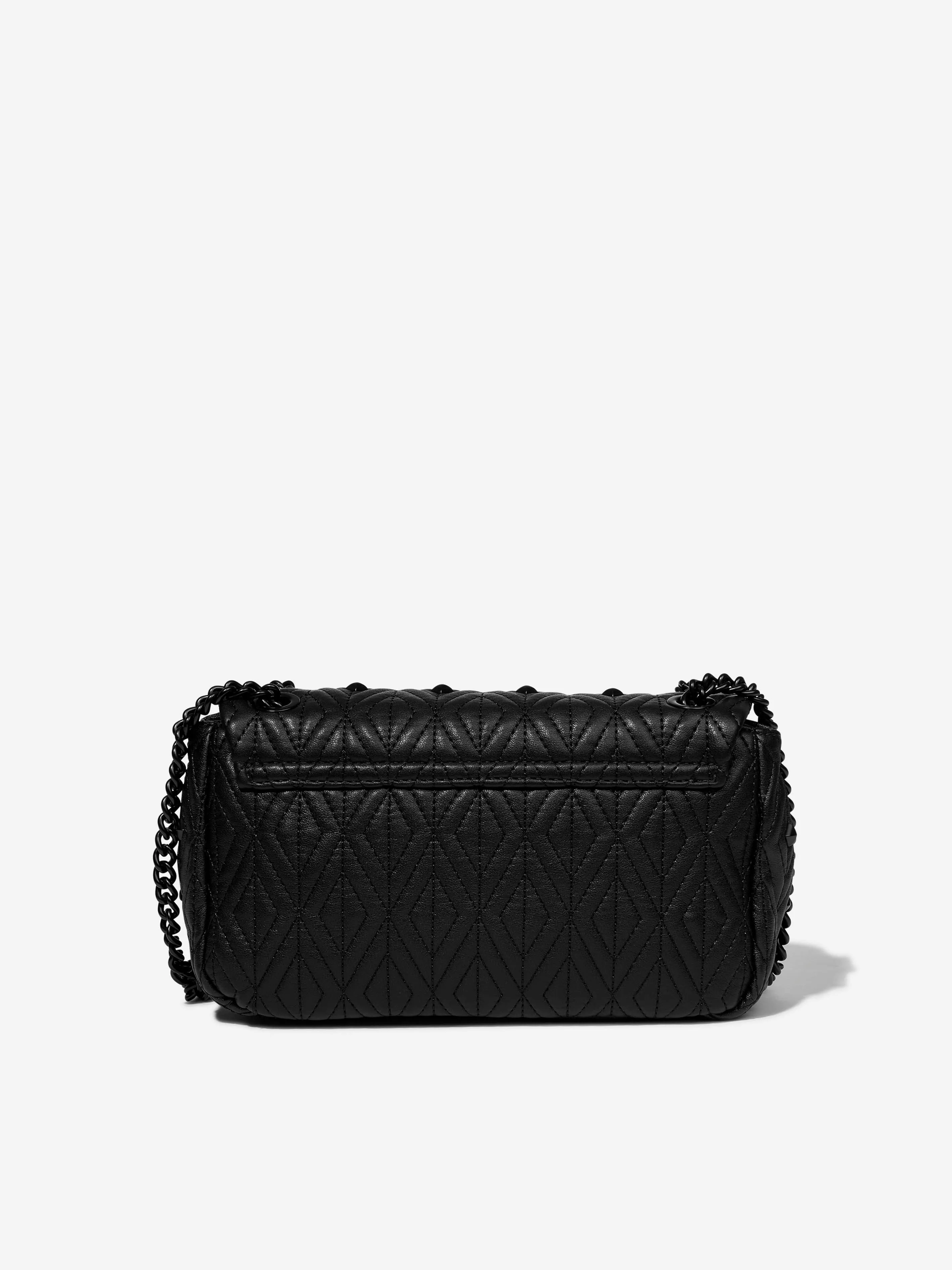 Valentino Girls Joia Flap Bag in Black (24.5cm)