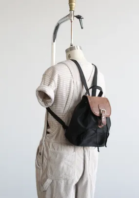 vintage mini backpack