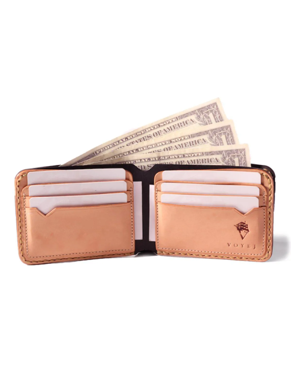 Voyej Vessel VII Black Short Wallet