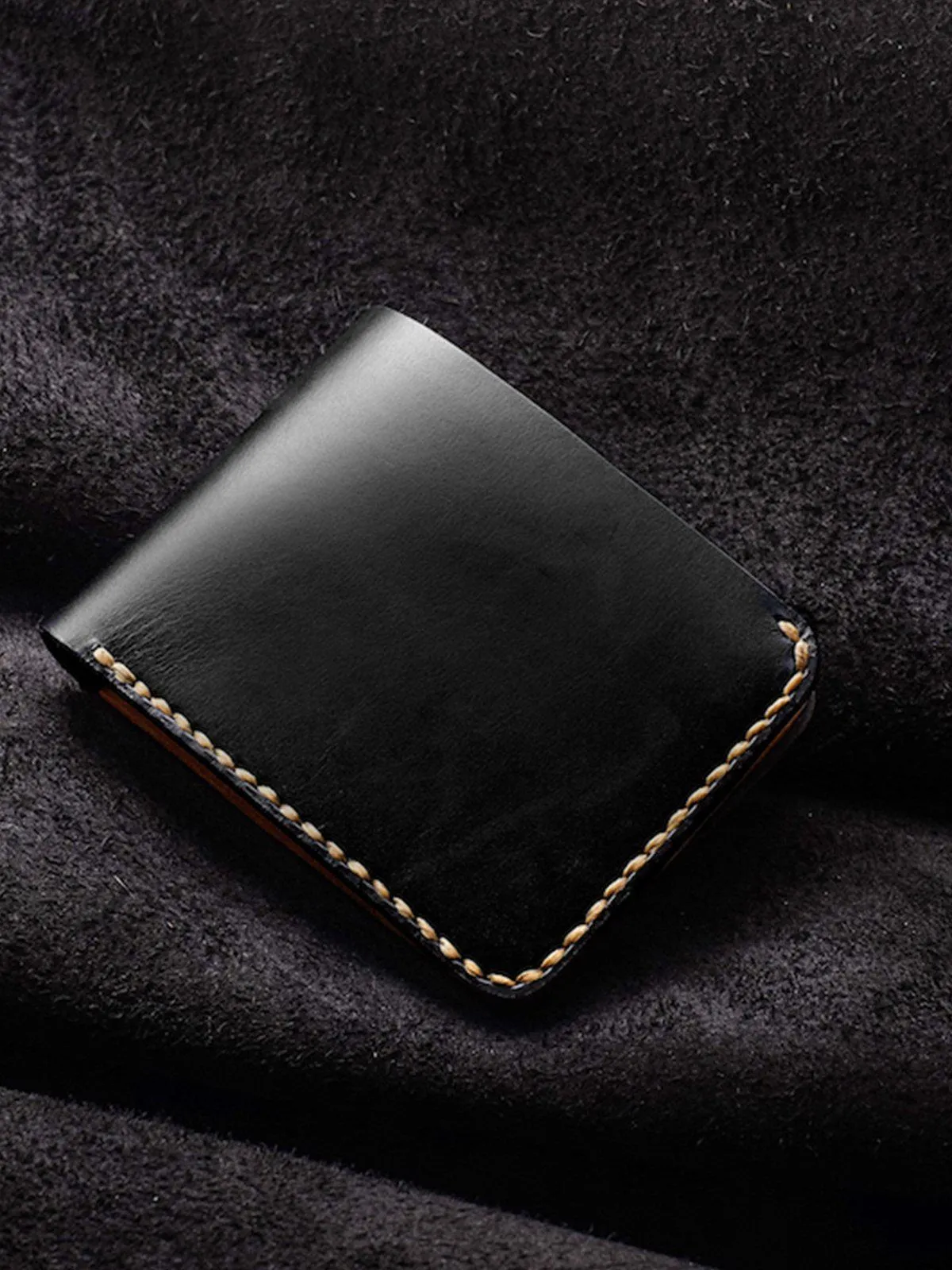 Voyej Vessel VII Black Short Wallet