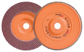 Walter 15R704 7" x 7/8" 40 Grit Enduro-Flex Steel Flap Discs