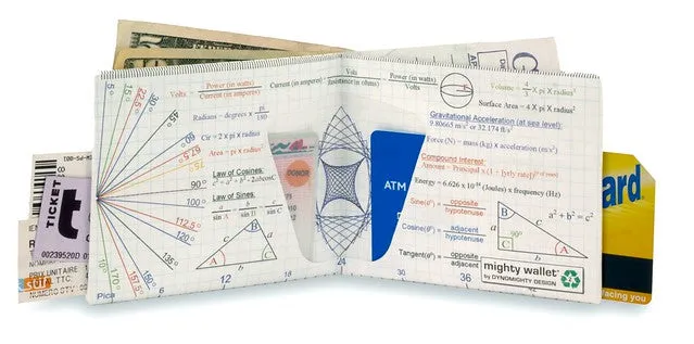 Wealth of Knowledge Tyvek Mighty wallet