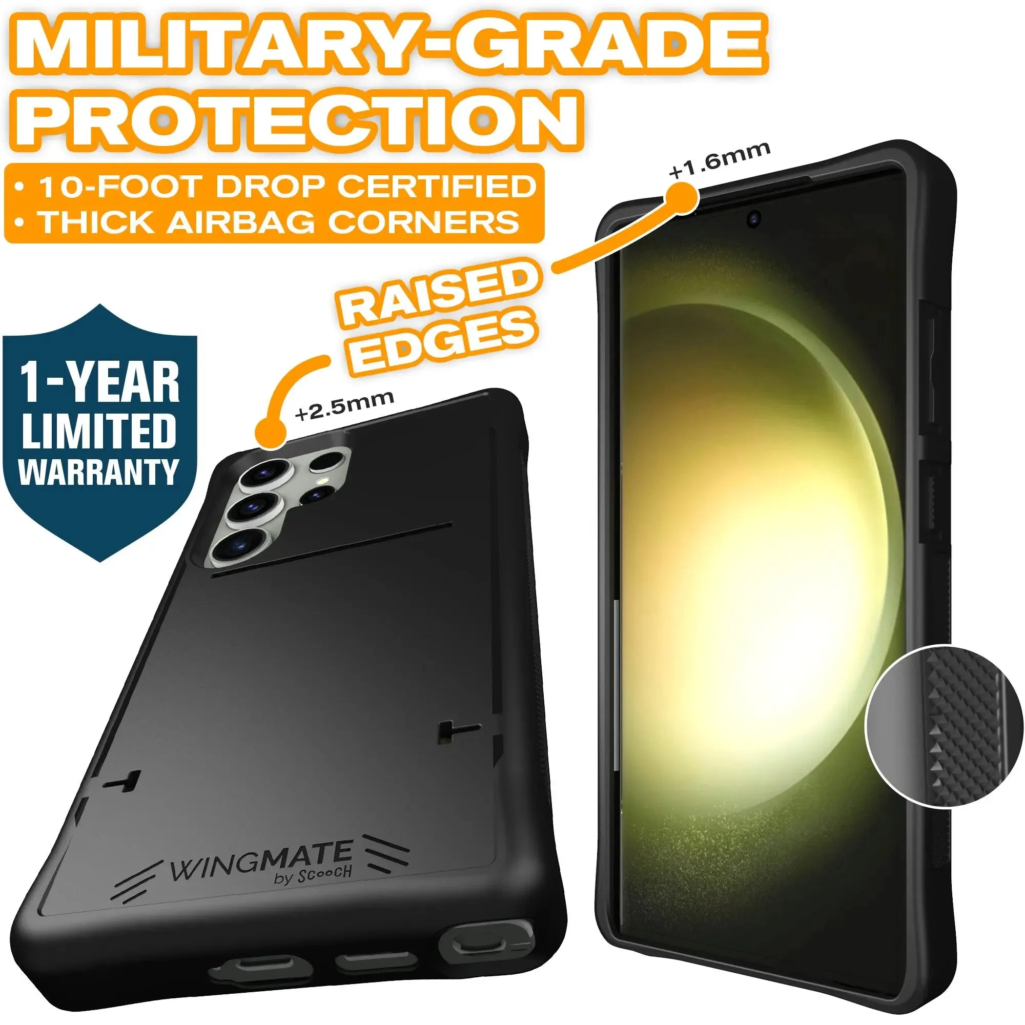 Wingmate for Samsung Galaxy S24 Ultra