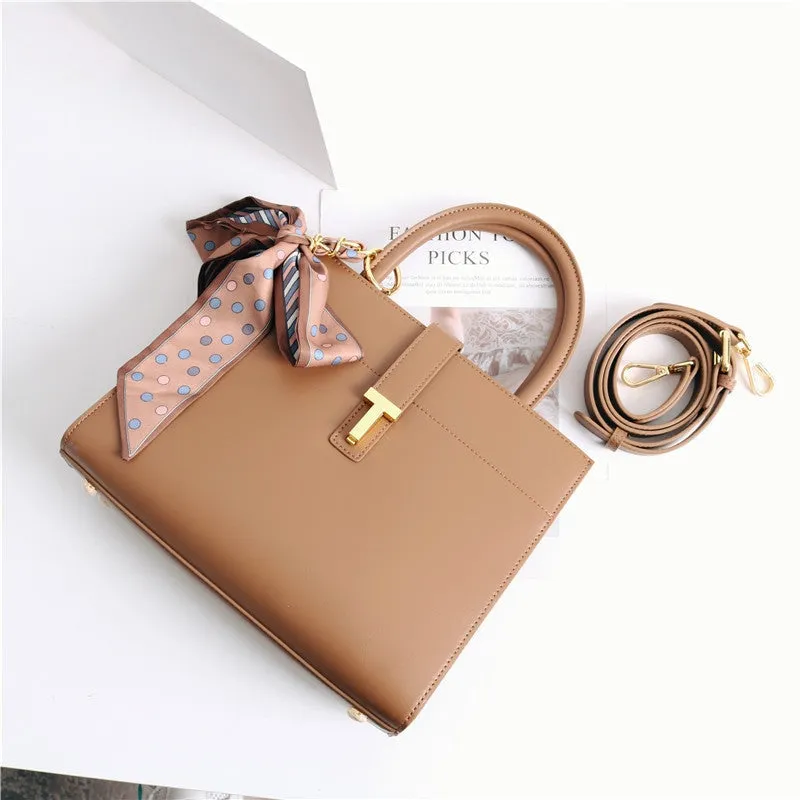 Womens Leather Top Handle Bags