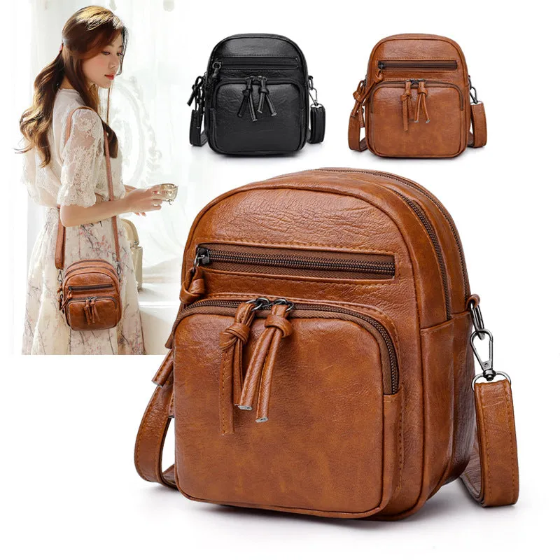 Women's Minimalist Vintage Design Crossbody Bag Shoulder Bag