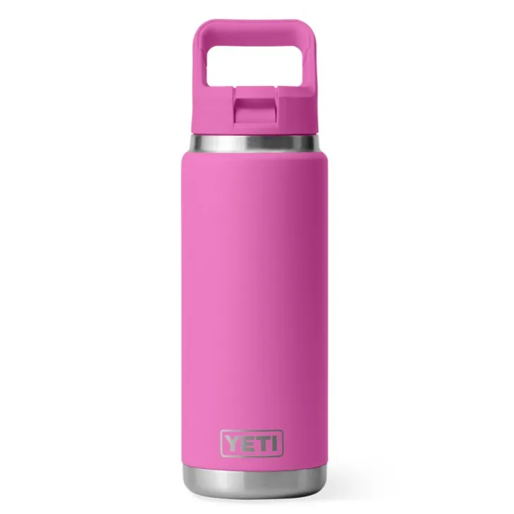 Yeti Rambler 26oz Water Bottle with Straw Cap