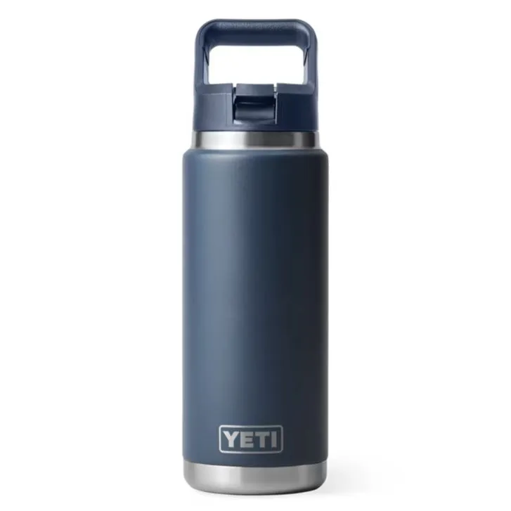 Yeti Rambler 26oz Water Bottle with Straw Cap