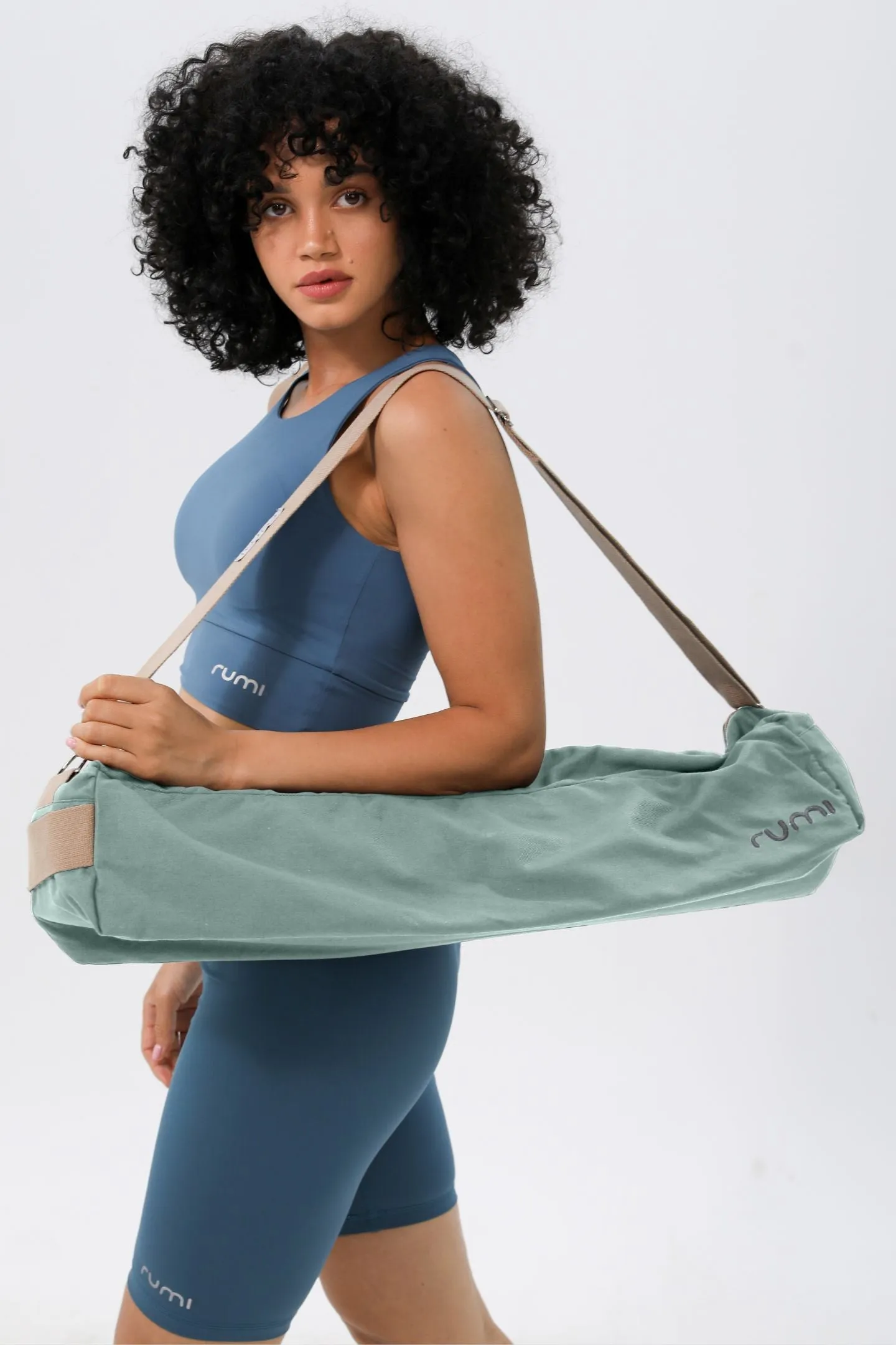 Yoga Mat Bag - Peacock